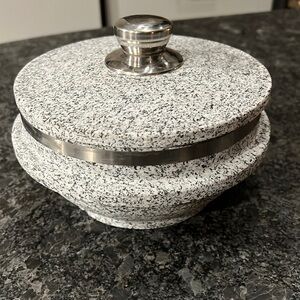 Heavy Duty Granite Stone Pot 1L